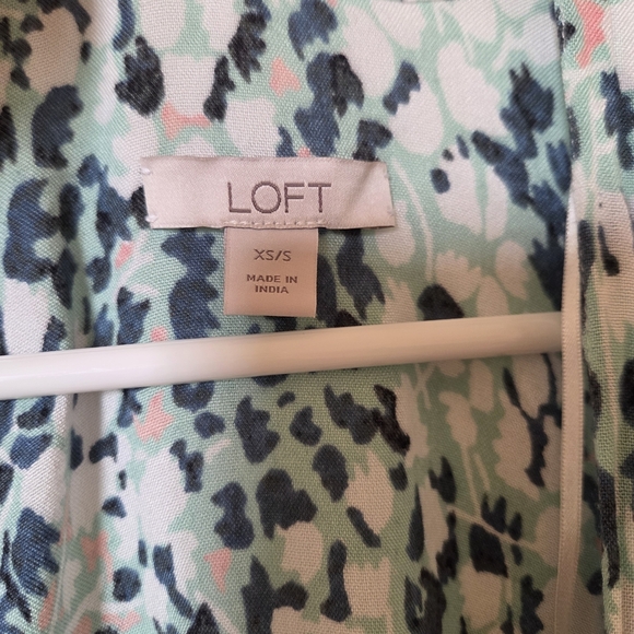 Loft Floral Print Kimono Cardigan - Picture 2 of 5